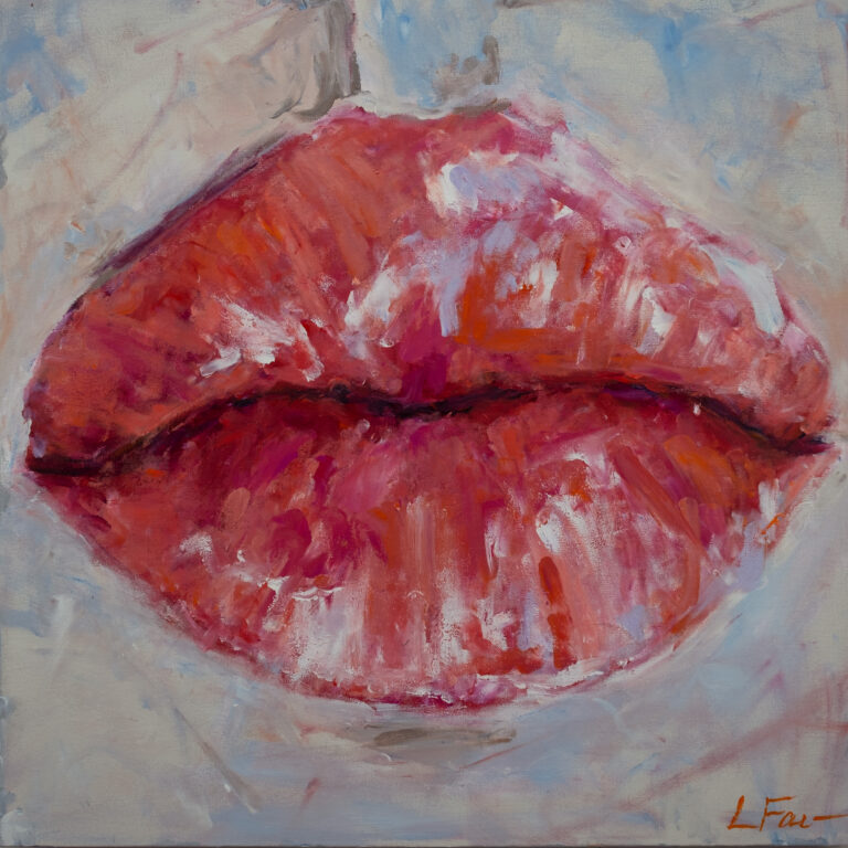 The sweet beginnings of a story told in colour and line. Continuation of “Lips” series.