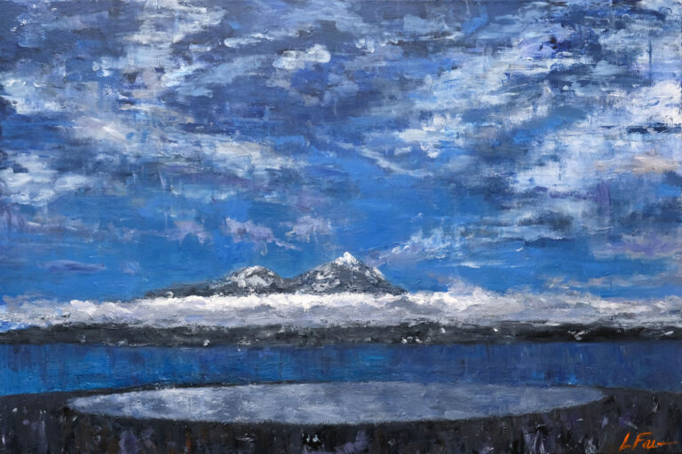 A private show in a remote theatre, the revelation of a display more magnificent for the dark. Commissioned landscape.